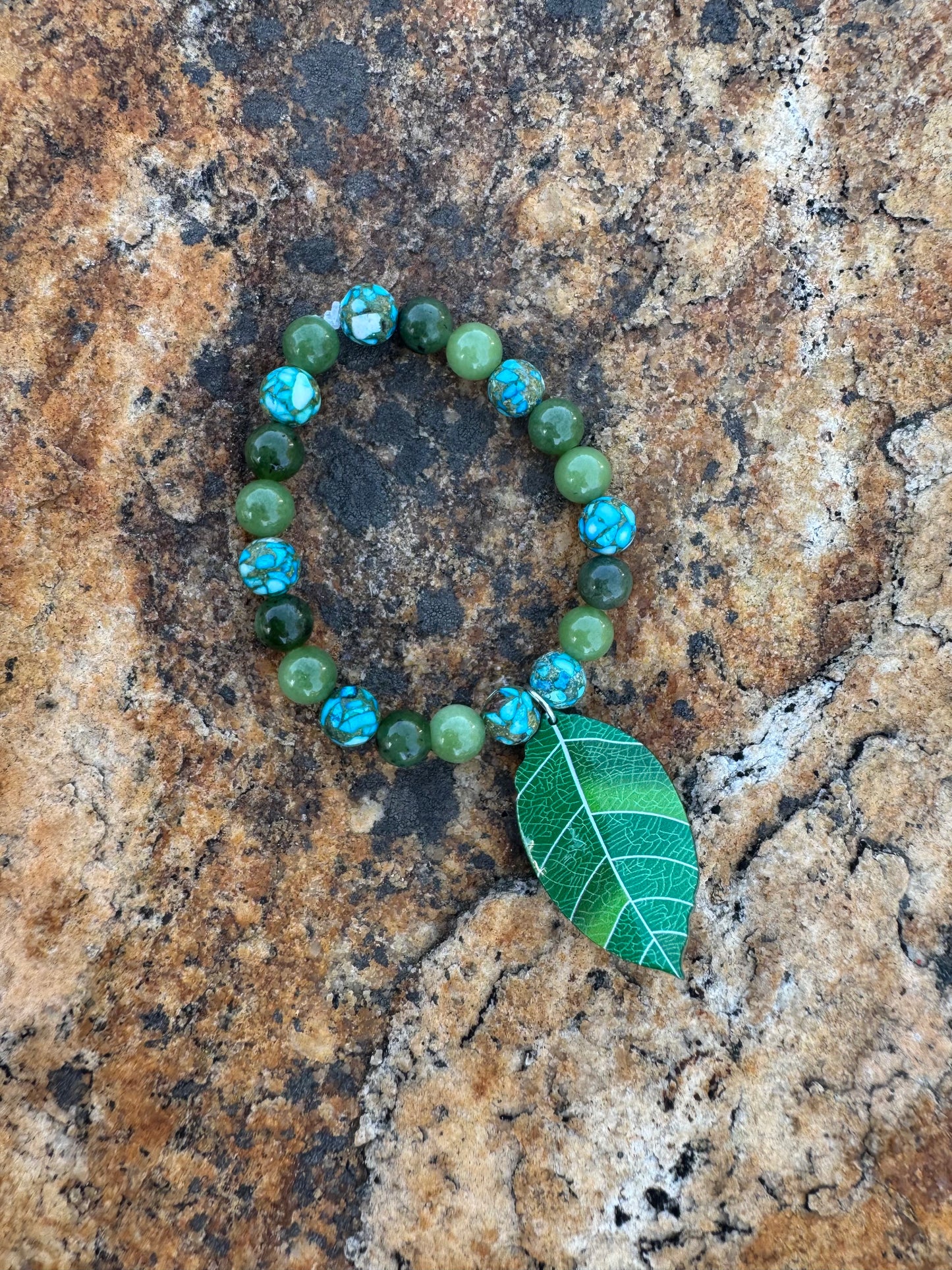 Green Leaf Bracelet